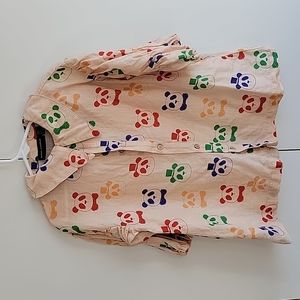 Mini Rodini Multicolor Panda Print Kids Casual Dress